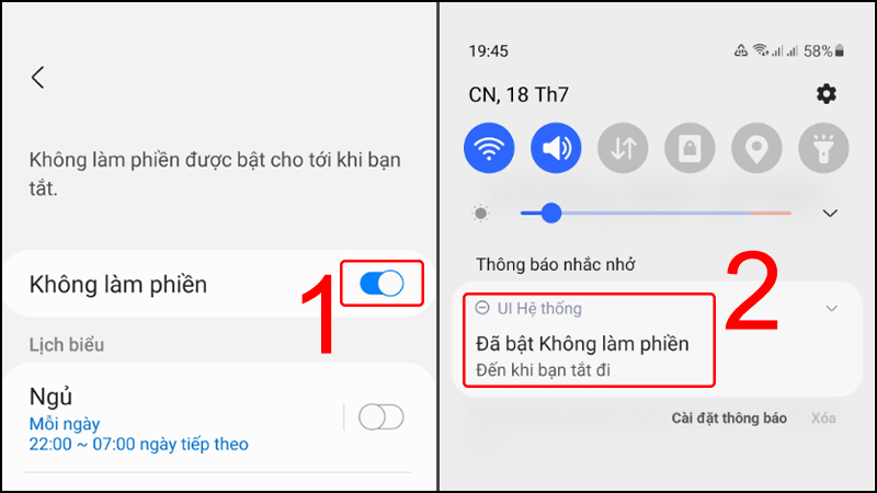 Kiểm tra lại tính năng