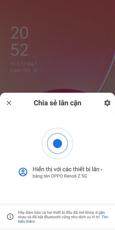 Chia sẻ lân cận Chia sẻ lân cận