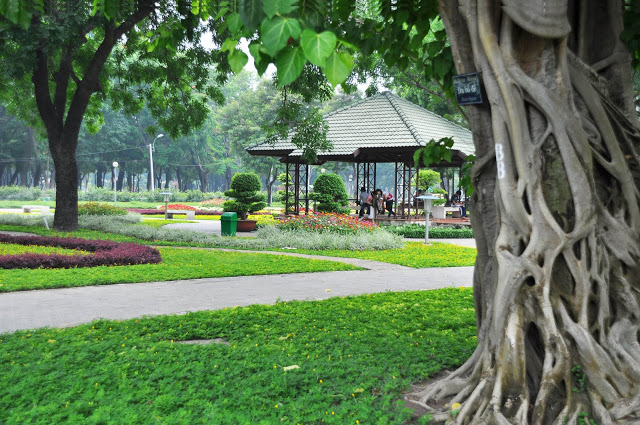 chup-anh-gia-dinh-cong-vien-gia-dinh khung cảnh tại công viên gia định