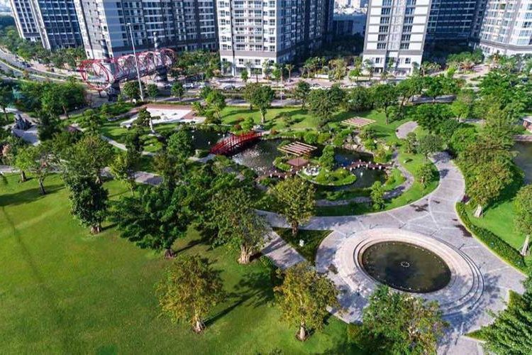 chup-anh-gia-dinh-cong-vien-vinhomes-central-park Công viên Vinhomes Central Park địa điểm chụp ảnh gia đình quen thuộc tại Sài Gòn