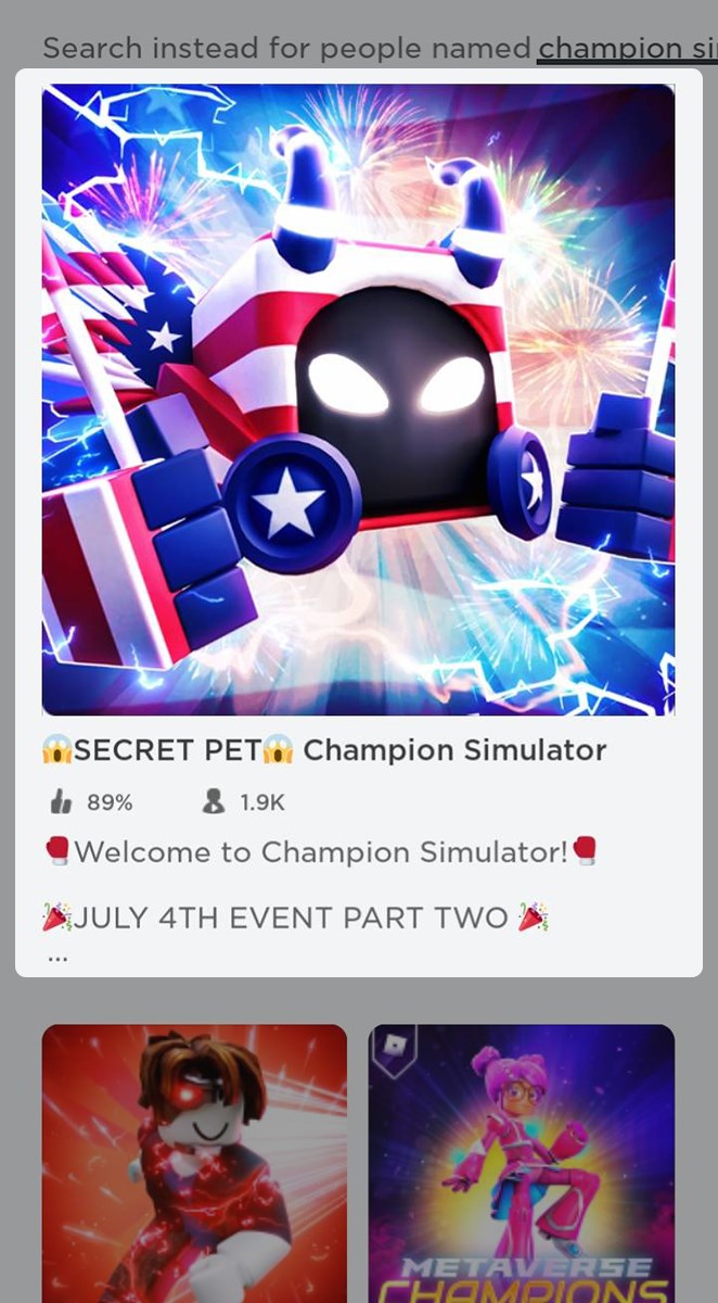 Chọn mode chơi Champion Simulator Chọn mode chơi Champion Simulator
