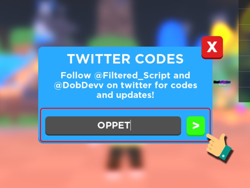 Nhập code bạn có Nhập code bạn có