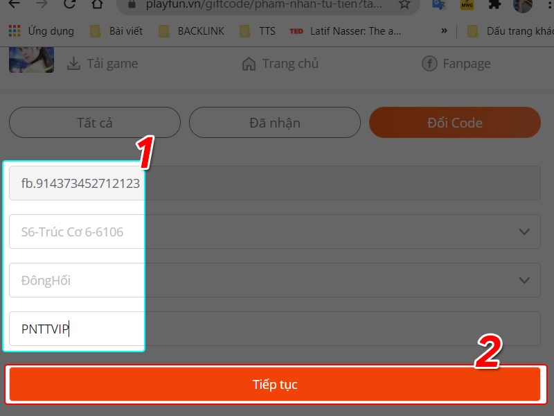 Chọn máy chủ và nhân vật trong game Chọn máy chủ và nhân vật trong game