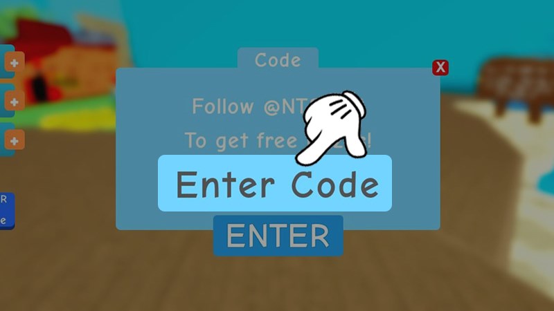Nhập code vào ô Enter code Nhập code vào ô Enter code