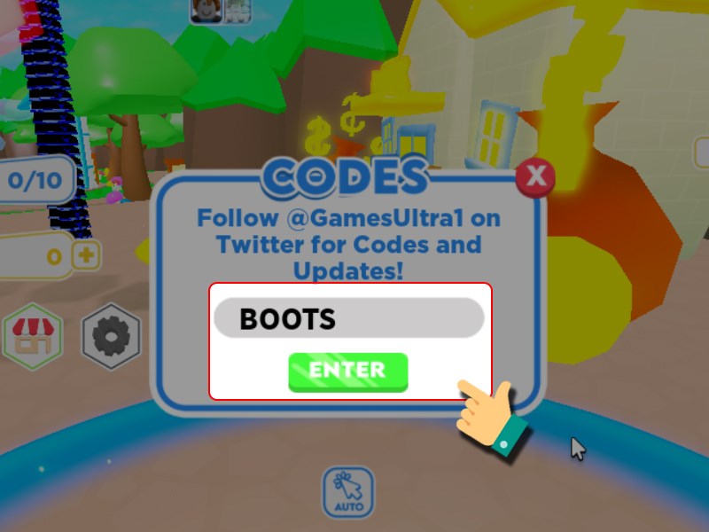 Nhập code Shoe Simulator bạn có Nhập code Shoe Simulator bạn có