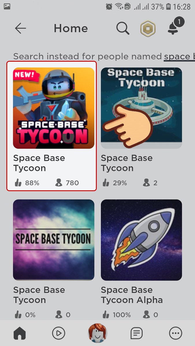 Chọn mode chơi Space Base Tycoon Chọn mode chơi Space Base Tycoon