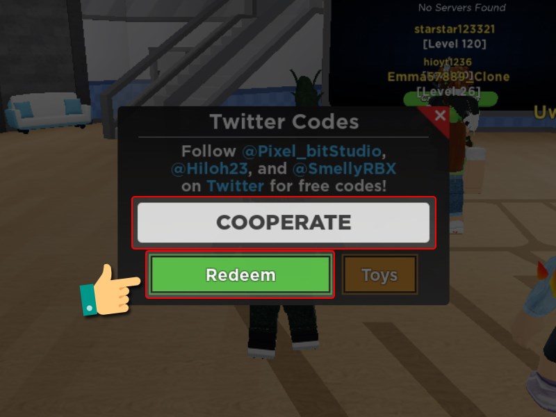 Điền mã code và xác nhận Điền mã code và xác nhận