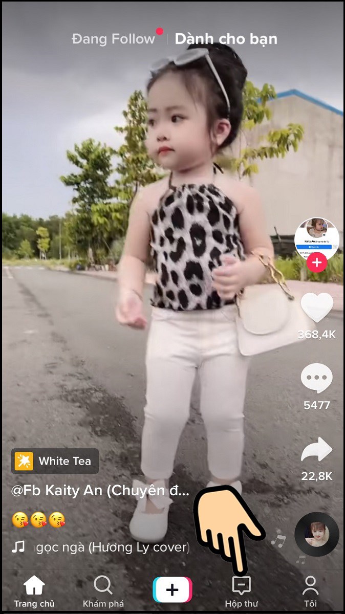 Truy cập vào TikTok Truy cập vào TikTok