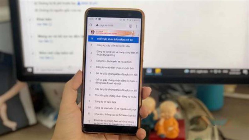 Từ 21/7 người dân có thể để đăng ký xe mới hoặc khai báo mất xe online Từ 21/7 người dân có thể để đăng ký xe mới hoặc khai báo mất xe online