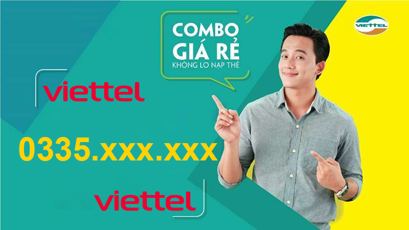 Đầu số 0335 là của nhà mạng Viettel