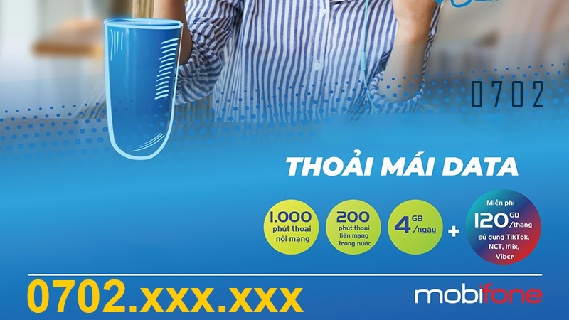 Đầu số 0702 thuộc về nhà mạng MobiFone