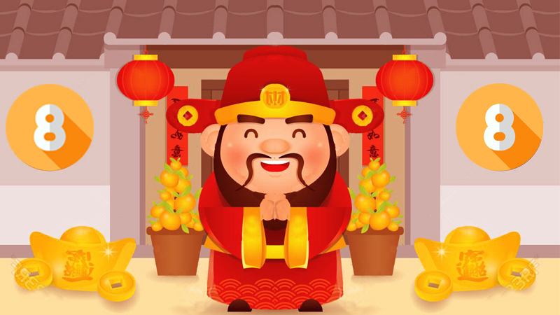 Số 8 là một con số phát tài
