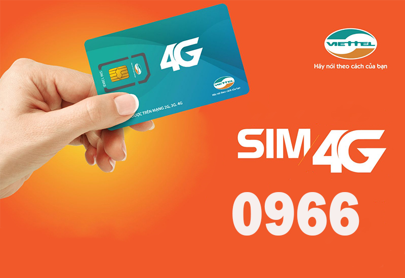 Bạn nên sở hữu SIM đầu số đẹp 0966