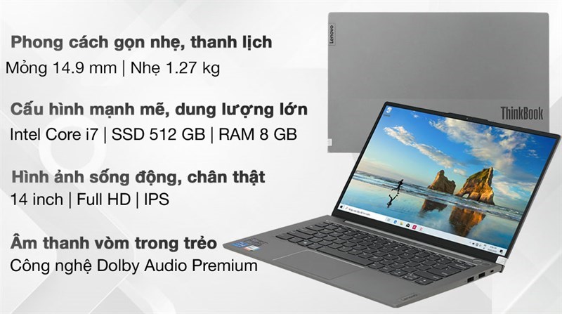 Lenovo ThinkBook 14s G2 ITL i7 1165G7/8GB/512GB/Win10 (20VA000MVN) Lenovo ThinkBook 14s G2 ITL i7 1165G7/8GB/512GB/Win10 (20VA000MVN)