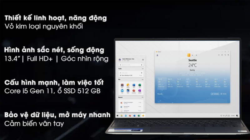 Laptop Dell XPS 13 9310 i5 1135G7/8GB/512GB/Win10 Laptop Dell XPS 13 9310 i5 1135G7/8GB/512GB/Win10