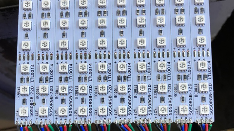 LED thanh nhôm RGB