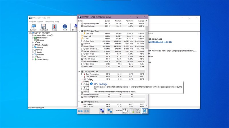 3 cách đo nhiệt độ CPU trên laptop 3 cách đo nhiệt độ CPU trên laptop