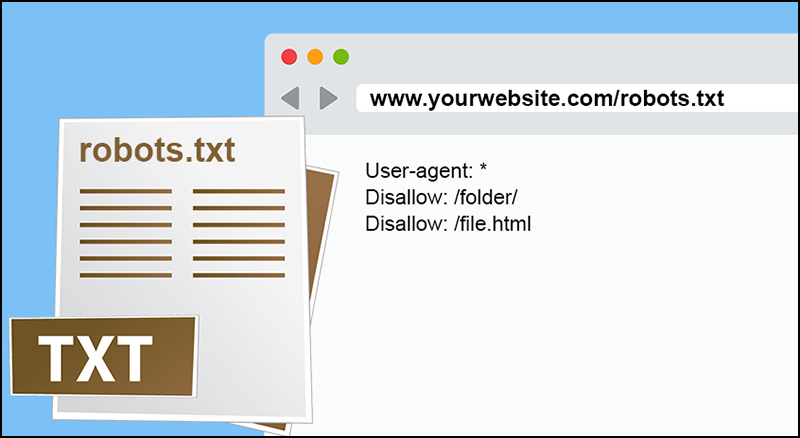 File robots.txt giúp cho trình thu thập dữ liệu