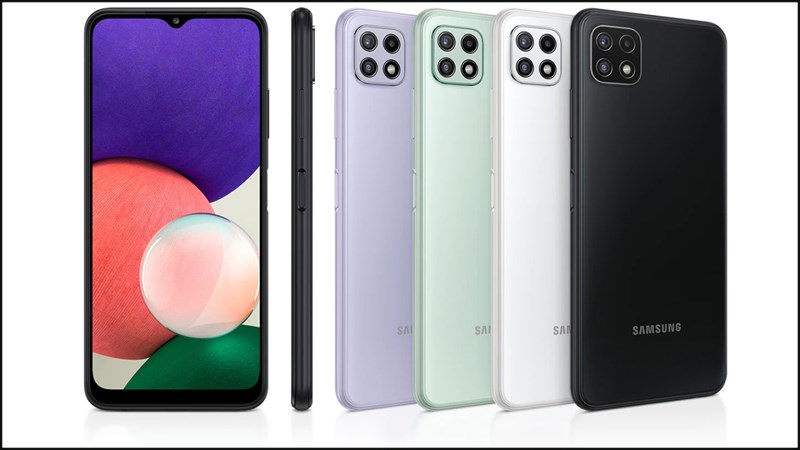 Các phiên bản màu của Galaxy A22 5G Các phiên bản màu của Galaxy A22 5G