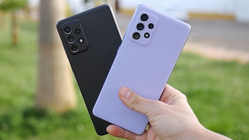 Điện thoại Samsung Galaxy A52 5G và Galaxy A72 Điện thoại Samsung Galaxy A52 5G và Galaxy A72