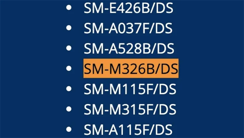Galaxy M32 5G với số model SM-M326B/DS đạt chứng nhận BIS Galaxy M32 5G với số model SM-M326B/DS đạt chứng nhận BIS