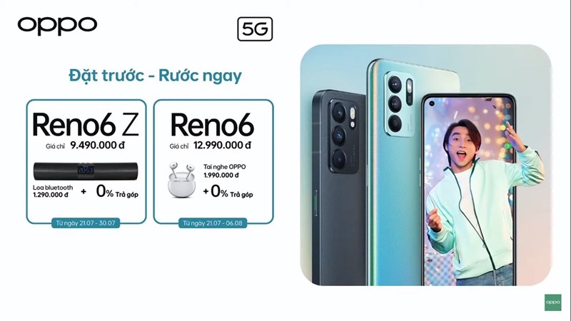 6 lý do bạn nên mua OPPO Reno6 và Reno6 Z, bộ đôi smartphone rất đáng được chời đợi ở mùa hè năm nay 6 lý do bạn nên mua OPPO Reno6 và Reno6 Z, bộ đôi smartphone rất đáng được chời đợi ở mùa hè năm nay