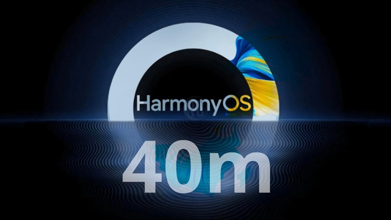 HarmonyOS 2 vượt qua 40 triệu người dùng HarmonyOS 2 vượt qua 40 triệu người dùng