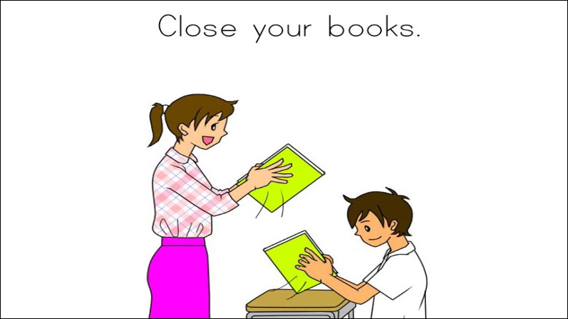 Câu mệnh lệnh dùng để ra lệnh, yêu cầu ai đó làm gì