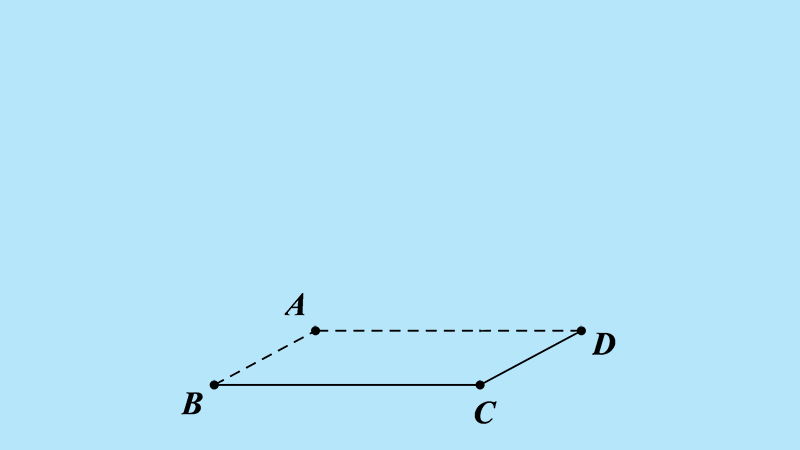 Vẽ hình bình hành ABCD