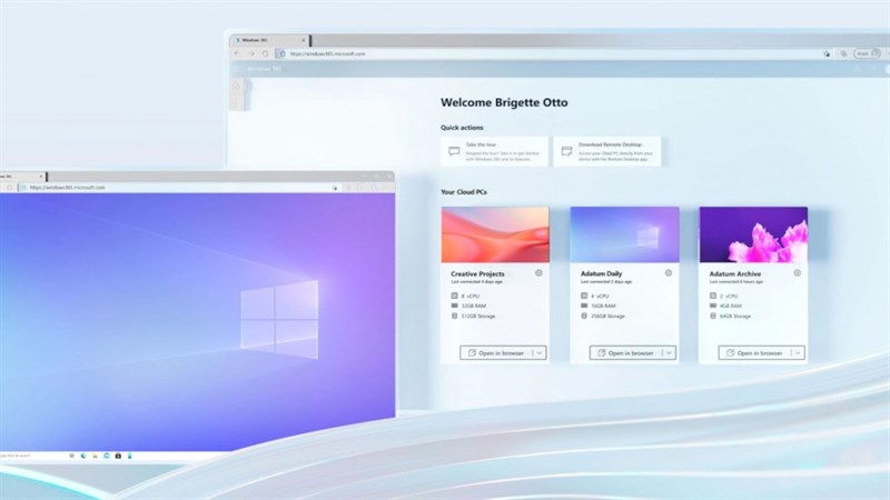 Hình ảnh về Windows 365 Hình ảnh về Windows 365