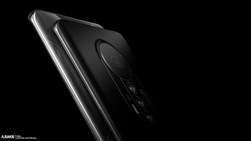 Chiếc smartphone này được cho là Honor Magic 3, có cụm bốn camera xếp dọc ở mặt sau Chiếc smartphone này được cho là Honor Magic 3, có cụm bốn camera xếp dọc ở mặt sau