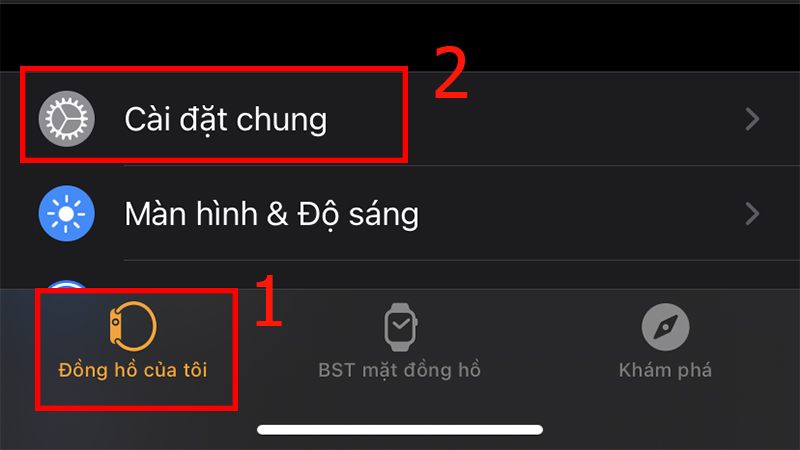 Mục Đồng hồ của tôi