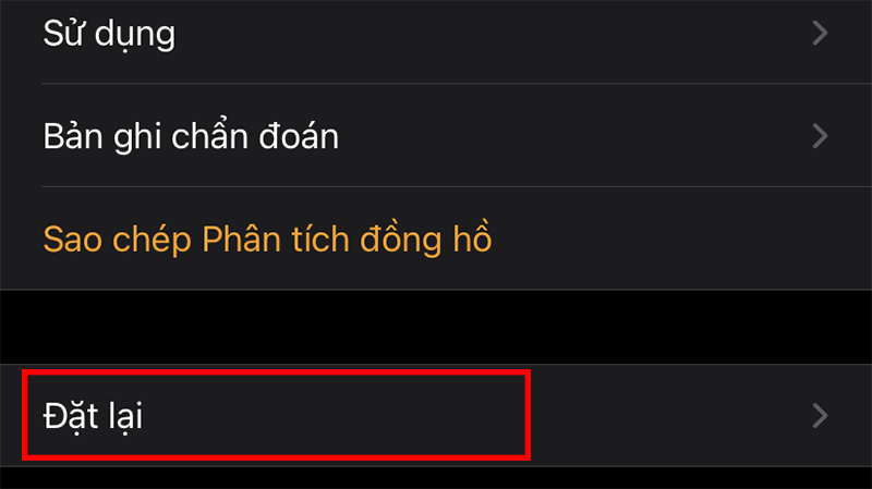 Giao diện mục Cài đặt chung