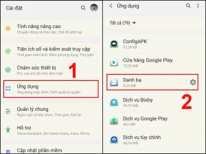 Chọn Danh bạ