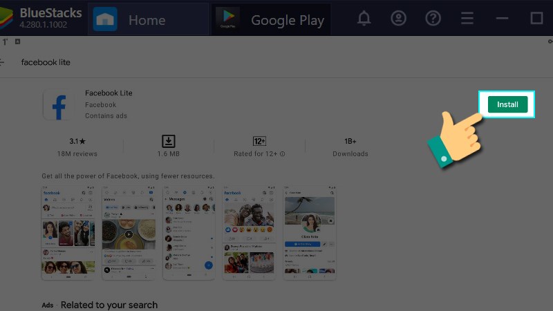 Chọn Install Chọn Install
