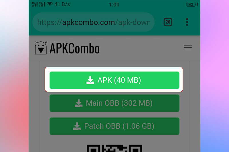 APKcombo hỗ trợ có tải ứng dụng, trò chơi Android bị chặn