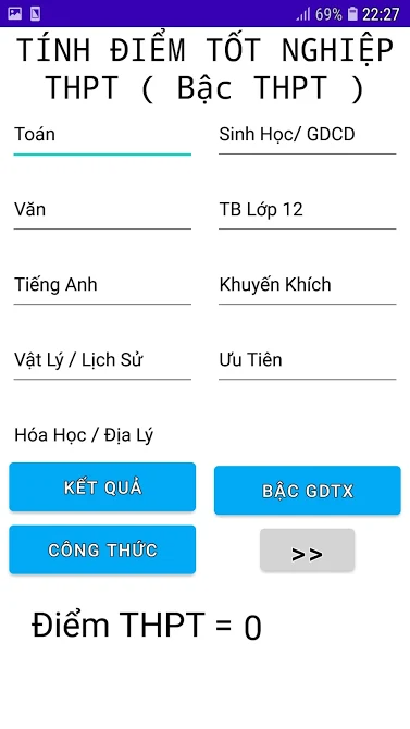 Tính Điểm Tốt Nghiệp Cấp 3 và Cấp 2 Tính Điểm Tốt Nghiệp Cấp 3 và Cấp 2
