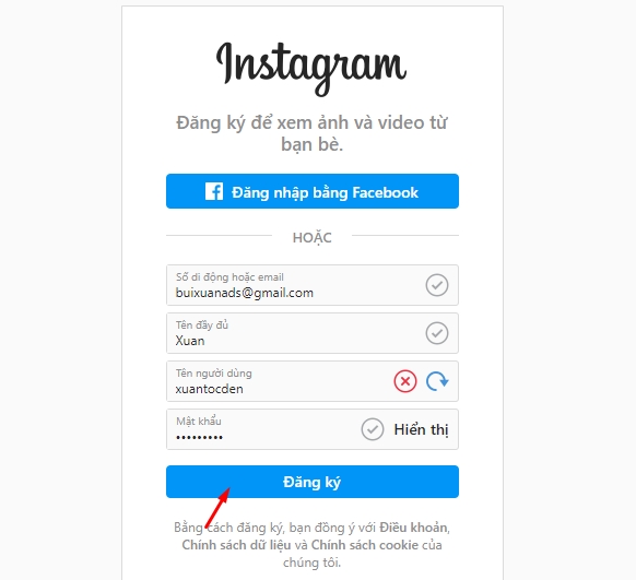 Instagram là gì ? Cách đăng ký tài khoản Instagram 11
