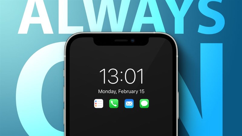 Dòng iPhone 13 dự kiến sẽ hỗ trợ chế độ màn hình luôn bật Dòng iPhone 13 dự kiến sẽ hỗ trợ chế độ màn hình luôn bật