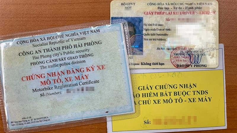 Báo mất giấy tờ xe trực tuyến Báo mất giấy tờ xe trực tuyến