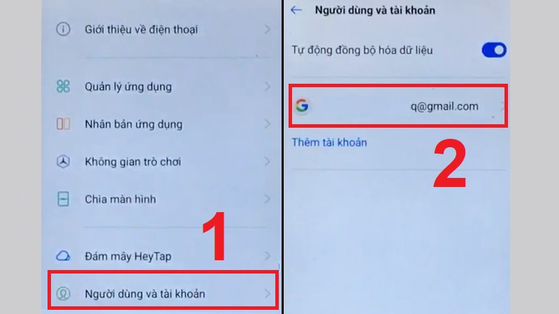 Truy cập vào cài đặt tài khoản Google của bạn