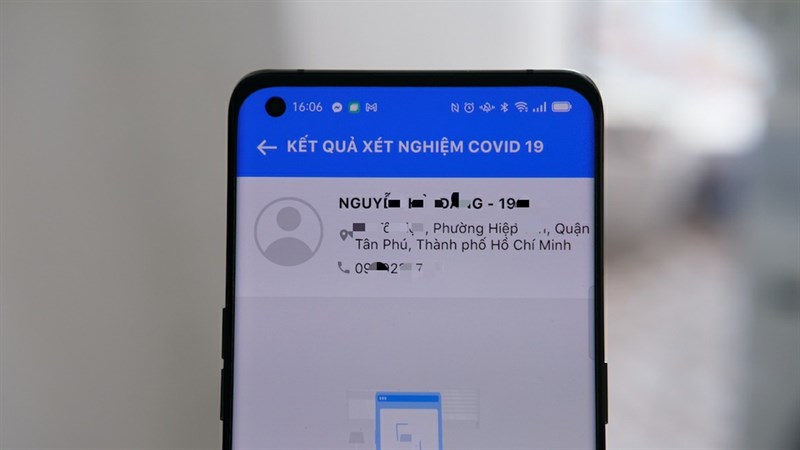 Trả kết quả xét nghiệm Covid-19 qua điện thoại Trả kết quả xét nghiệm Covid-19 qua điện thoại