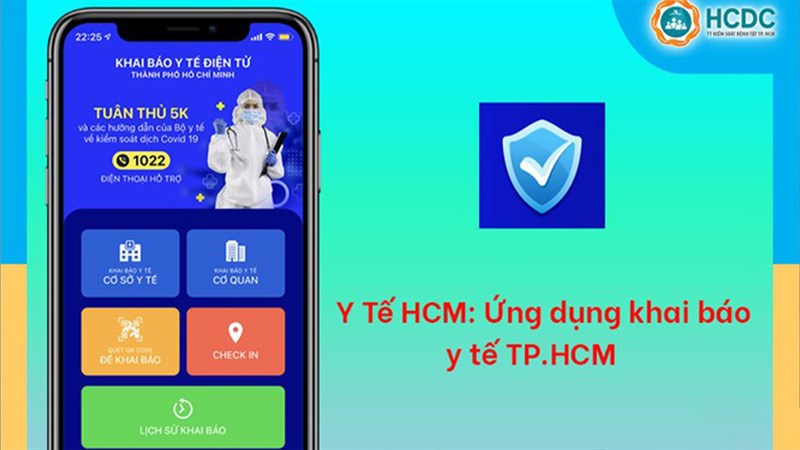 Giao diện Ứng dụng Y tế HCM Giao diện Ứng dụng Y tế HCM
