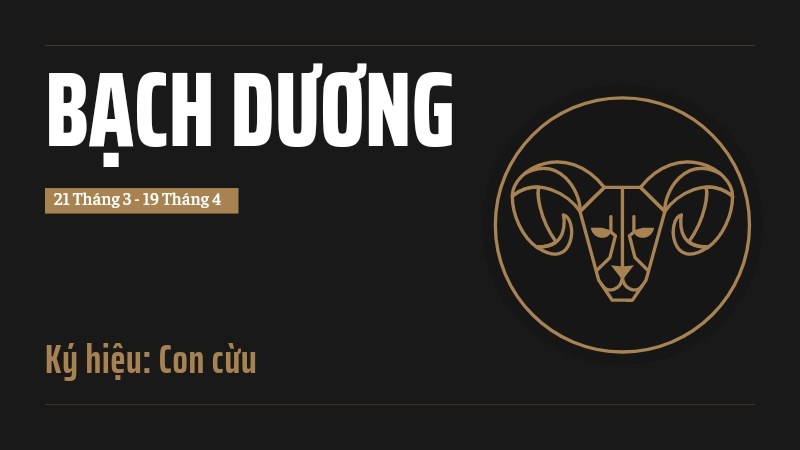 Ký hiệu cung Bạch Dương Ký hiệu cung Bạch Dương