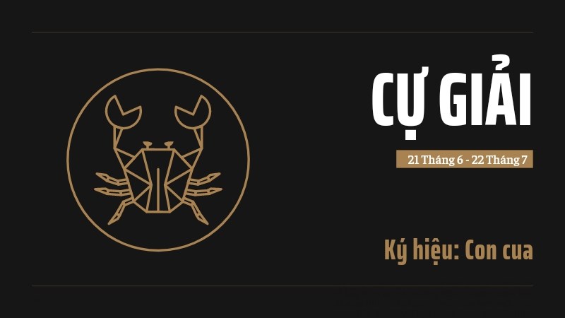 Ký hiệu cung Cự Giải Ký hiệu cung Cự Giải