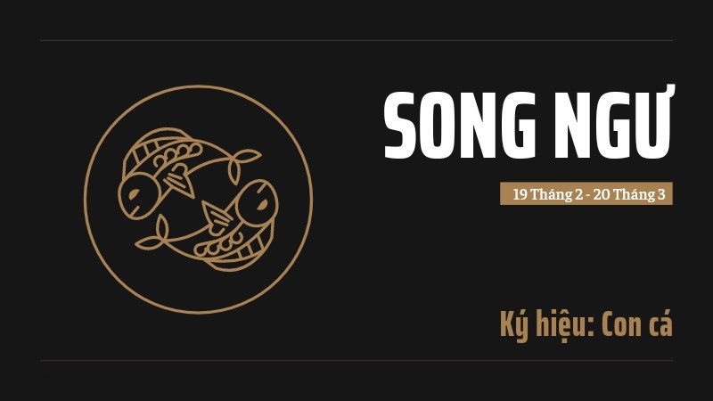 Ký hiệu cung Song Ngư Ký hiệu cung Song Ngư