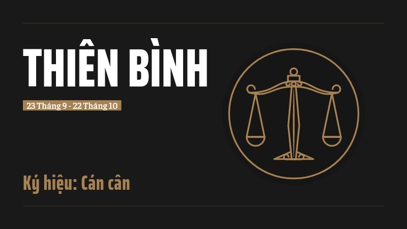 Ký hiệu cung Thiên Bình Ký hiệu cung Thiên Bình
