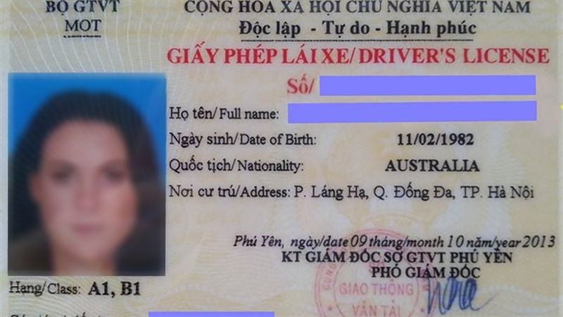 Cấp biển số xe cho người nước ngoài Cấp biển số xe cho người nước ngoài