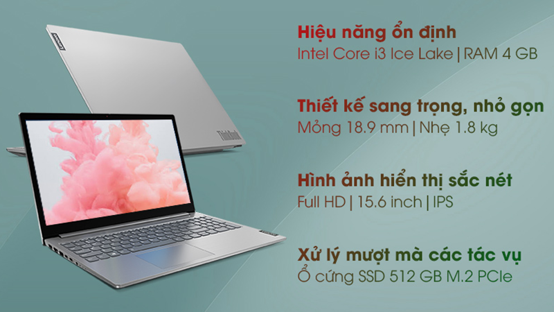 Lenovo ThinkBook 15IIL i3 1005G1/4GB/512GB/Win10 (20SM00D9VN) Lenovo ThinkBook 15IIL i3 1005G1/4GB/512GB/Win10 (20SM00D9VN)