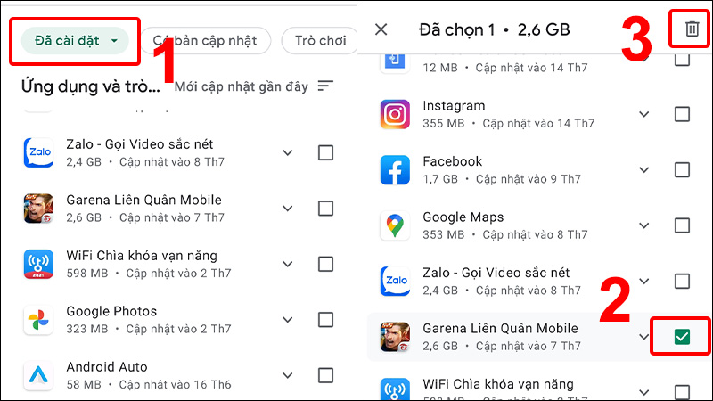 loi-khong-ket-noi-duoc-voi-google-play-20-800x450-1 Tick chọn ứng dụng bạn muốn gỡ và nhấn gỡ cài đặt